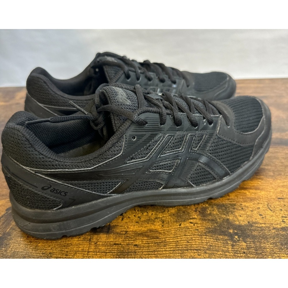 ASICS JOLT Triple Black Mesh Sneaker Lace Running Shoes Women's Size 11 - Picture 4 of 14